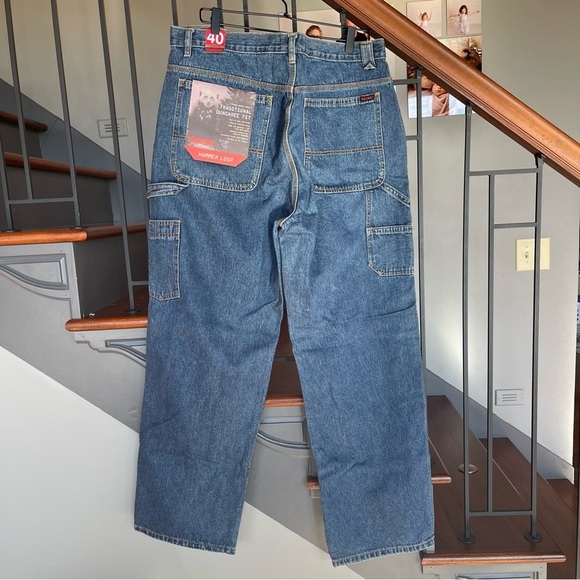 NWT Wolverine denim work pants hammer loop carpenter style 40x 32 - Picture 6 of 8
